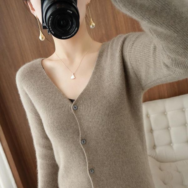 women's knits & tees autumn winter women knitted cashmere wool cardigan sweater long sleeve v-neck loose soft keep warm, White
women's knits & tees autumn winter women knitted cashmere wool cardigan sweater long sleeve v-neck loose soft keep warm, White