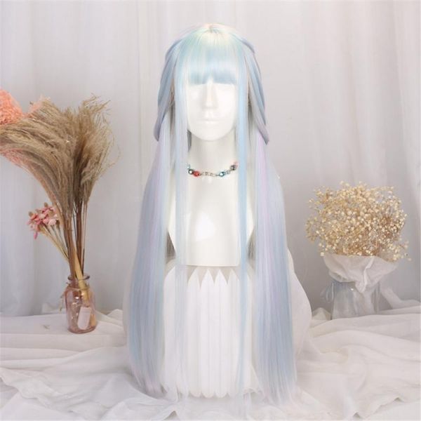 other event & party supplies anime gradient ramp lavender mix blue lolita cosplay wig girl hairpiece blunt bangs halloween straight hair onl
other event & party supplies anime gradient ramp lavender mix blue lolita cosplay wig girl hairpiece blunt bangs halloween straight hair onl