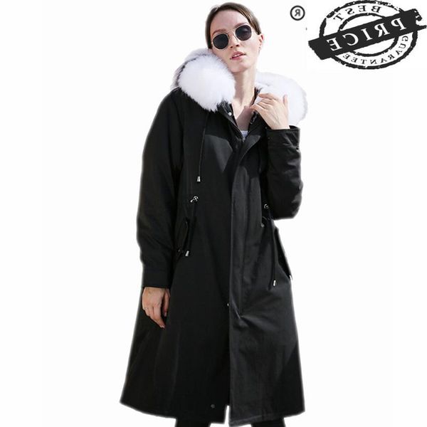 women's fur & faux real winter coat women natural liner parka large hooded clothes 2021 warm long jacket hiver vpk01, Black
women's fur & faux real winter coat women natural liner parka large hooded clothes 2021 warm long jacket hiver vpk01, Black