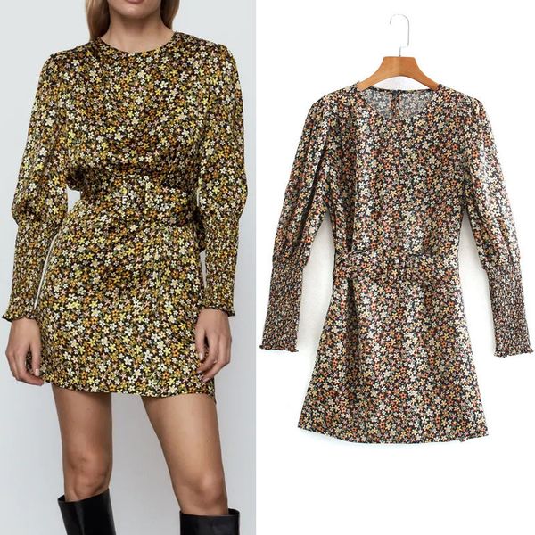 New Yellow 2021 Floral Print Mini Women Fall Winter Elastic Cuff Puff Long Sleeve Dress Belt Ladies Elegant Dresses Ydy5 FU1Q, Black;gray
New Yellow 2021 Floral Print Mini Women Fall Winter Elastic Cuff Puff Long Sleeve Dress Belt Ladies Elegant Dresses Ydy5 FU1Q, Black;gray