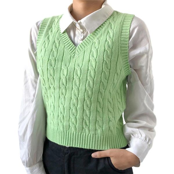 women's vests women crop sweaters retro knitted bare midriff waistcoat diamond pattern ribbing elastic slim v-neck sleeveless sweater, Black;white
women's vests women crop sweaters retro knitted bare midriff waistcoat diamond pattern ribbing elastic slim v-neck sleeveless sweater, Black;white