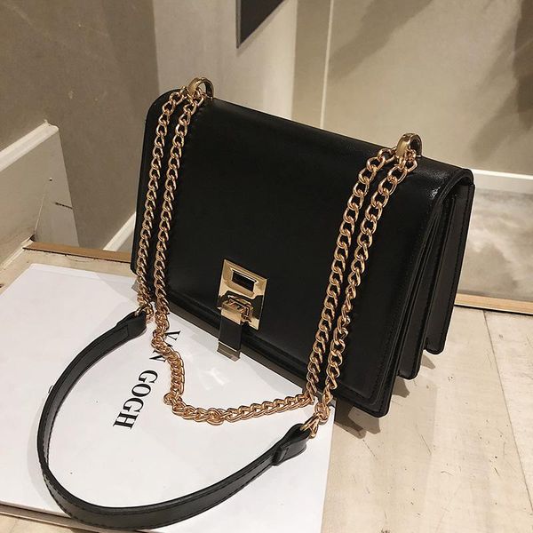 new exquisite retro leisure bag ladies handbag shoulder bag leather solid color chain female multifunctional wallet satchel
new exquisite retro leisure bag ladies handbag shoulder bag leather solid color chain female multifunctional wallet satchel