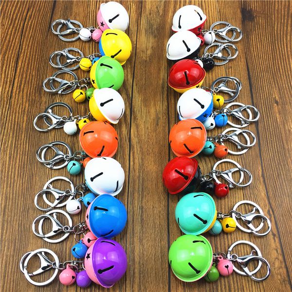 10pieces/lot two-tone metal paint bell keychain creative christmas color matching mens car ladies bag doll pendant, Silver
10pieces/lot two-tone metal paint bell keychain creative christmas color matching mens car ladies bag doll pendant, Silver