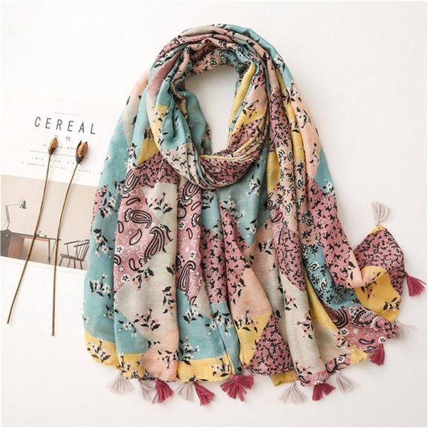 scarves women scarf fashion bohemian bandannatassel viscose shawl lady print wrap pashmina muslim hijab, Blue;gray
scarves women scarf fashion bohemian bandannatassel viscose shawl lady print wrap pashmina muslim hijab, Blue;gray