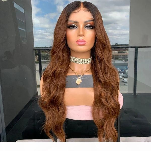 ombre chestnut brown malaysia remy human hair 13x4 lace front wigs wavy 360 lace frontal ombre hair wigs for women full lace wig, Black
ombre chestnut brown malaysia remy human hair 13x4 lace front wigs wavy 360 lace frontal ombre hair wigs for women full lace wig, Black