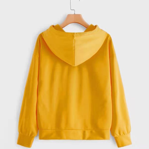 woman long sleeve hoodie spring and autumn shirt with letters printing round neck coat fashion clothes, Black
woman long sleeve hoodie spring and autumn shirt with letters printing round neck coat fashion clothes, Black