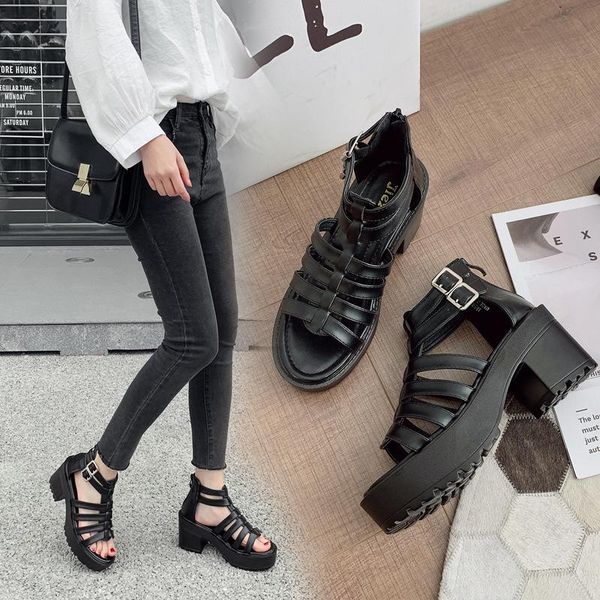 black platform sandals 2021 women's female shoe block heels open toe ladies shoes summer espadrilles sale woman gladiator
black platform sandals 2021 women's female shoe block heels open toe ladies shoes summer espadrilles sale woman gladiator