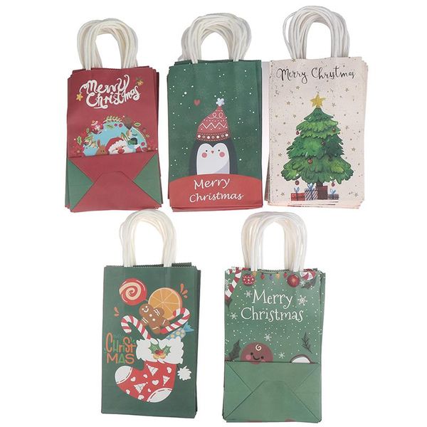 shopping bags 10pcs kids party favors box tote bag christmas gift santa sacks kraft paper with handle
shopping bags 10pcs kids party favors box tote bag christmas gift santa sacks kraft paper with handle