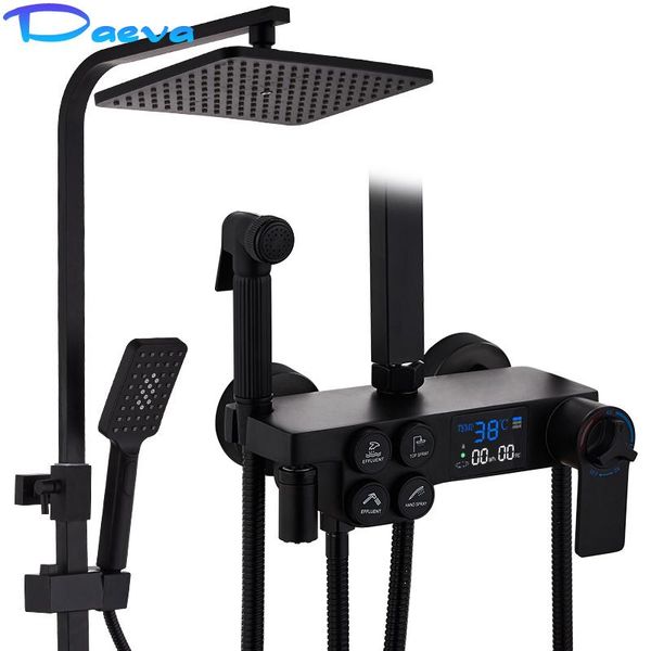 bathroom shower sets black display thermostatic faucet set rainfall mixer tap bathtub 4-way system mixe
bathroom shower sets black display thermostatic faucet set rainfall mixer tap bathtub 4-way system mixe