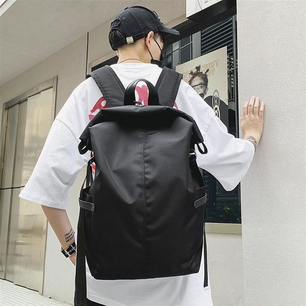 backpack 's trendy brand simple large-capacity korean wild middle student school bag female fashion travel
backpack 's trendy brand simple large-capacity korean wild middle student school bag female fashion travel