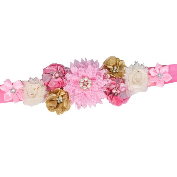 maternity intimates theeper pink/gold flower sash pregnancy belt baby shower belly po prop girls wedding, White
maternity intimates theeper pink/gold flower sash pregnancy belt baby shower belly po prop girls wedding, White
