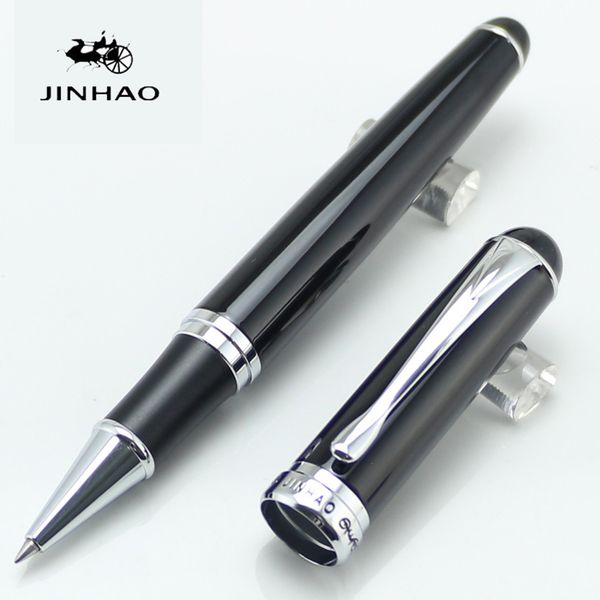 jinhao 750 executive rollerball pens black and silver clip stationery school&office supplies luxury writing gift pens
jinhao 750 executive rollerball pens black and silver clip stationery school&office supplies luxury writing gift pens