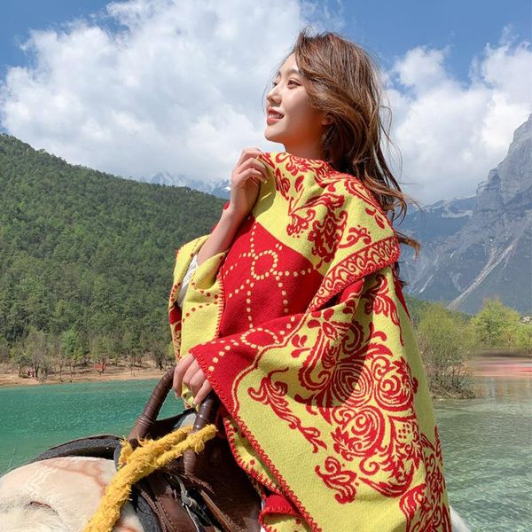 scarves women winter oversize cape echarpes warm poncho pallium artificial cashmere shawl wraps thick pashmina scarf muffler, Blue;gray
scarves women winter oversize cape echarpes warm poncho pallium artificial cashmere shawl wraps thick pashmina scarf muffler, Blue;gray