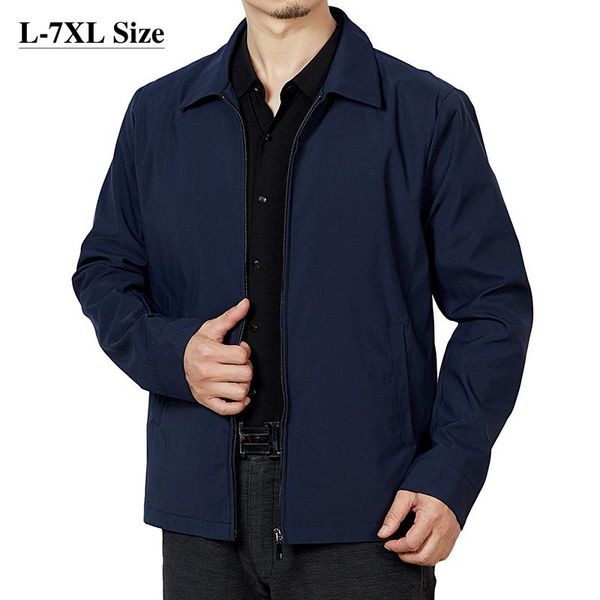 men's jackets plus size 5xl 6xl 7xl loose casual jacket solid color lapel dad costume middle aged spring autumn brand coat male, Black;brown
men's jackets plus size 5xl 6xl 7xl loose casual jacket solid color lapel dad costume middle aged spring autumn brand coat male, Black;brown