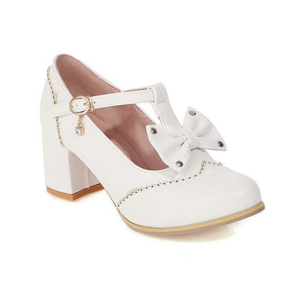 dress shoes t-strap women 6cm square heels mary janes pumps sweet bowtie lolita buckle strap pink wedding bridal, Black
dress shoes t-strap women 6cm square heels mary janes pumps sweet bowtie lolita buckle strap pink wedding bridal, Black