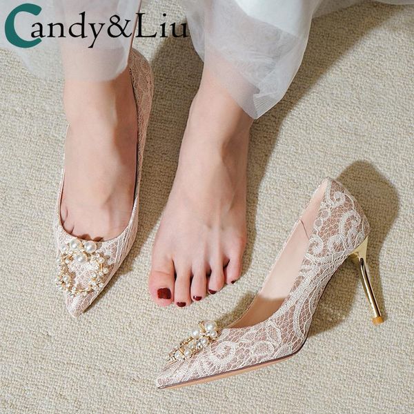 dress shoes wedding 2021 spring bridal high heels crystal pearls metal heel lace pattern sequins greatful lady party date pumps, Black
dress shoes wedding 2021 spring bridal high heels crystal pearls metal heel lace pattern sequins greatful lady party date pumps, Black
