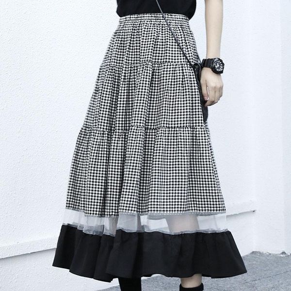 skirts summer 2021's loose-fitting a-line skirt large cake plaid plus size korean pleated kawaii school midi female, Black
skirts summer 2021's loose-fitting a-line skirt large cake plaid plus size korean pleated kawaii school midi female, Black