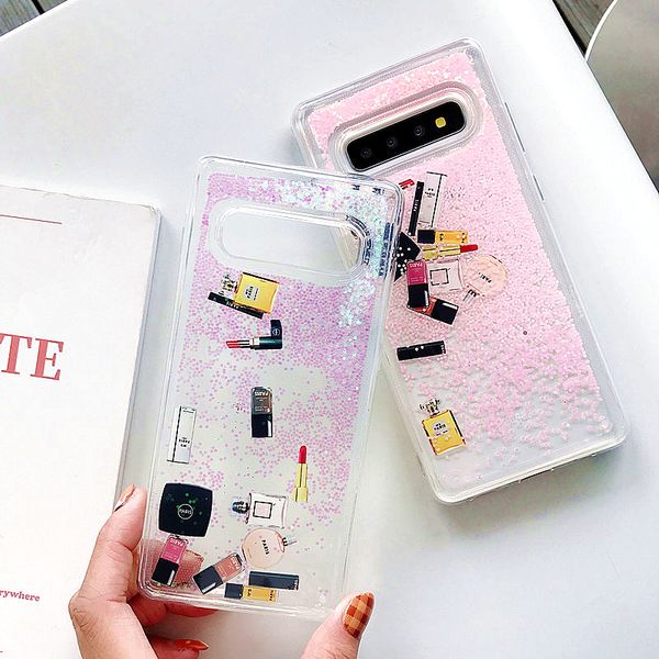 luxury makeups lipstick perfume quicksand glitter case for samsung galaxy s8 s9 s10 plus note 8 9 cosmetic makeups bottle cover
luxury makeups lipstick perfume quicksand glitter case for samsung galaxy s8 s9 s10 plus note 8 9 cosmetic makeups bottle cover