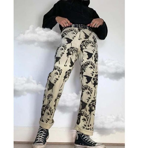 men's jeans spring autumn high street statue print loose straight legs men casual hip hop harajuku fashion moto denim pants 2021, Blue
men's jeans spring autumn high street statue print loose straight legs men casual hip hop harajuku fashion moto denim pants 2021, Blue