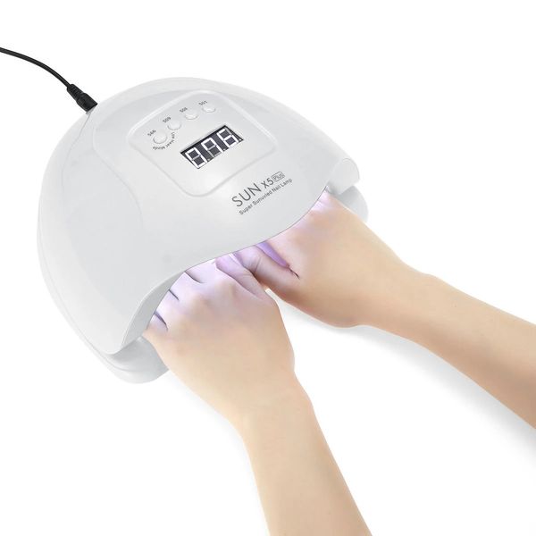 nail dryer uv lamp for gel varnish nails polishing 30s/60s/90s timing lampfor drying art tool - pink us standard, Silver
nail dryer uv lamp for gel varnish nails polishing 30s/60s/90s timing lampfor drying art tool - pink us standard, Silver