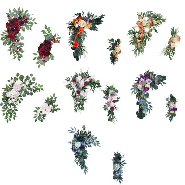 decorative flowers & wreaths background flower art props wedding stage arch simulation
decorative flowers & wreaths background flower art props wedding stage arch simulation