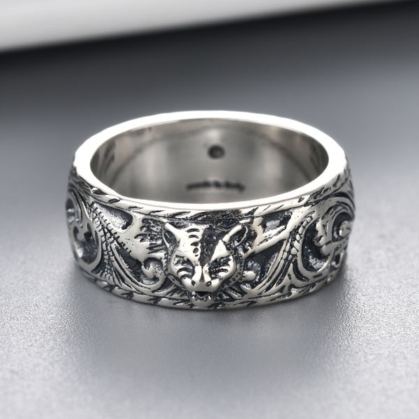 original vintage tiger head finger ring with stamp women animal letter rings gift for love girlfriend jewelry
original vintage tiger head finger ring with stamp women animal letter rings gift for love girlfriend jewelry
