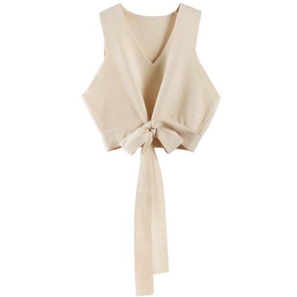 zcsmll knitted vest vest female chic korean version of v-neck high waist short outer lace-up bowknot woolen waistcoat, Black;white
zcsmll knitted vest vest female chic korean version of v-neck high waist short outer lace-up bowknot woolen waistcoat, Black;white