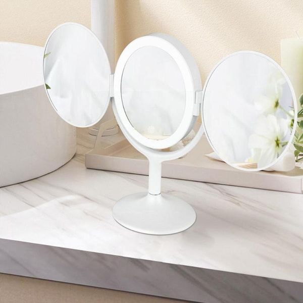compact mirrors oval shape fold led makeup mirror mini three-sided no abs deskvanity material dressing battery k8e3
compact mirrors oval shape fold led makeup mirror mini three-sided no abs deskvanity material dressing battery k8e3