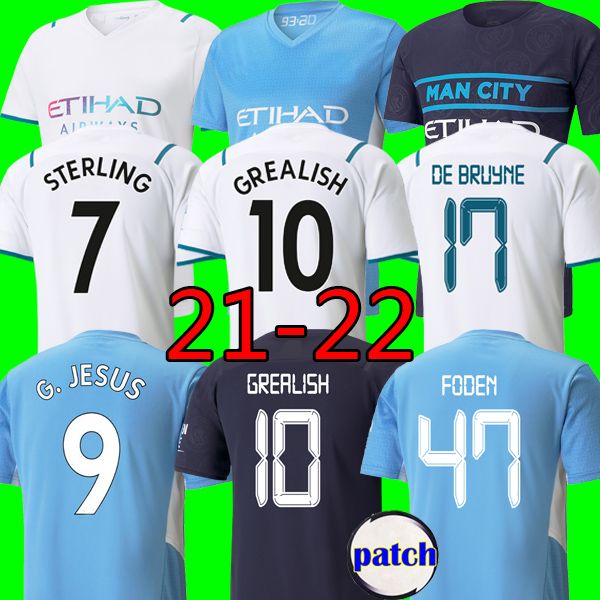 21 22 manchester city soccer jersey grealish g. jesus sterling rúben kits de bruyne foden 2021 2022 home away football shirt man uniform men, Black;yellow
21 22 manchester city soccer jersey grealish g. jesus sterling rúben kits de bruyne foden 2021 2022 home away football shirt man uniform men, Black;yellow