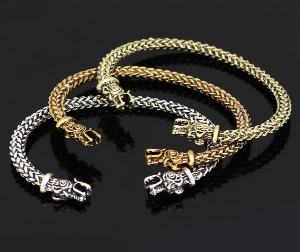 popular viking bibcock pendant bracelet men's bracelet for men and women, Black 
popular viking bibcock pendant bracelet men's bracelet for men and women, Black