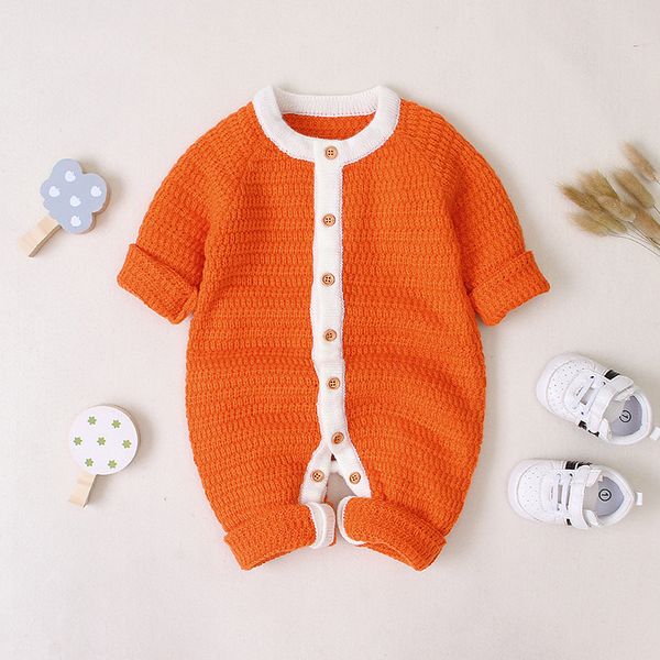0-18m newborn kid baby boy girl clothes winter warm sweater long sleeve casual plain knitted romper jumpsuit new bron outfit, White
0-18m newborn kid baby boy girl clothes winter warm sweater long sleeve casual plain knitted romper jumpsuit new bron outfit, White