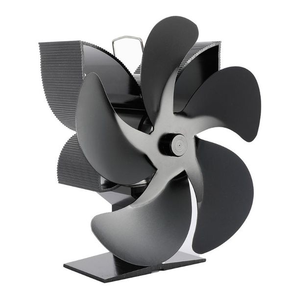 black fireplace 5 blades heat powered stove fan log wood burner quiet home fireplace fan efficient heat distribution
black fireplace 5 blades heat powered stove fan log wood burner quiet home fireplace fan efficient heat distribution