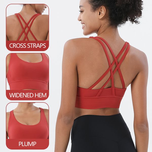 nylon women bra sexi woman breathable underwear women fitness yoga sports bra for women gym 10 colors, White;red
nylon women bra sexi woman breathable underwear women fitness yoga sports bra for women gym 10 colors, White;red