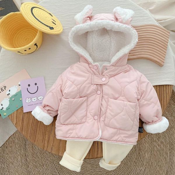 jackets children clothing fall winter baby girl clothes korean style lamb wool plus velvet cotton-padded, Blue;gray
jackets children clothing fall winter baby girl clothes korean style lamb wool plus velvet cotton-padded, Blue;gray