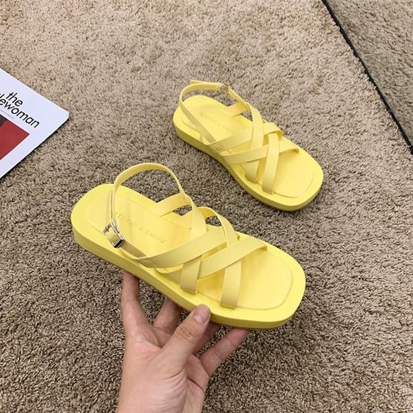sandals women summer slip on soft handmade casual female shoes punk all-match cool breathable back strap flats, Black
sandals women summer slip on soft handmade casual female shoes punk all-match cool breathable back strap flats, Black