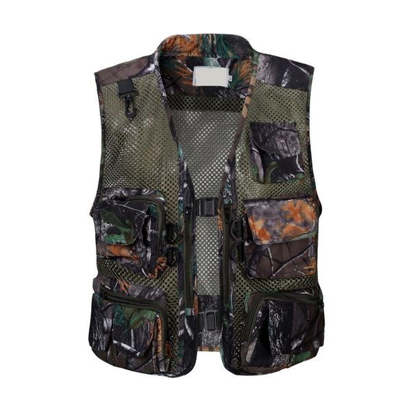 men's vests lightweight fishing vest with breathable mesh, leisure po journalist hunting multiple pockets, Black;white
men's vests lightweight fishing vest with breathable mesh, leisure po journalist hunting multiple pockets, Black;white