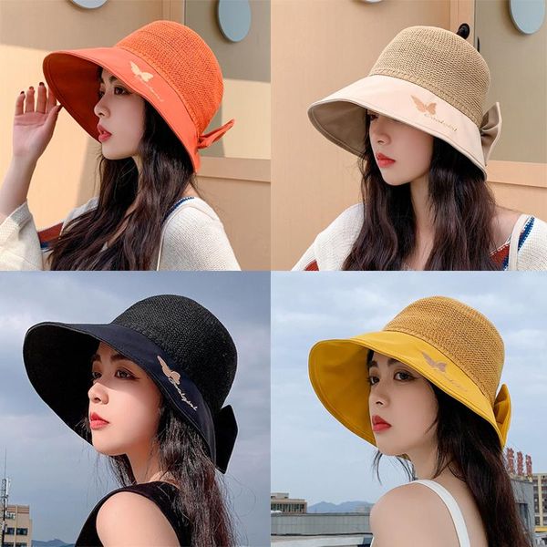 wide brim hats k192 women's bucket hat fashion summer big panamanian women 2021 sun beach visor fisherman's basin cap, Blue;gray
wide brim hats k192 women's bucket hat fashion summer big panamanian women 2021 sun beach visor fisherman's basin cap, Blue;gray