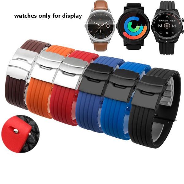 watch bands peiyi watchband for ticwatch color silicone replacement strap 20mm/22mm 1/2/e/pro spark wrist band, Black;brown
watch bands peiyi watchband for ticwatch color silicone replacement strap 20mm/22mm 1/2/e/pro spark wrist band, Black;brown
