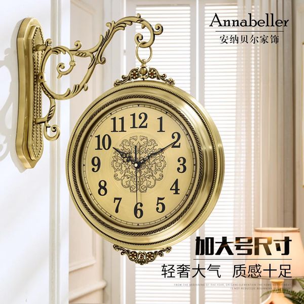 wall clocks double-sided luxury clock european style large decorative creative reloj de pared home decor oo50dw
wall clocks double-sided luxury clock european style large decorative creative reloj de pared home decor oo50dw