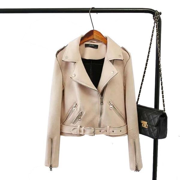 2021 coat jacket women bomber jacket leather suede coat short slim zippers jackets female sashes faux leather moto biker, Black
2021 coat jacket women bomber jacket leather suede coat short slim zippers jackets female sashes faux leather moto biker, Black