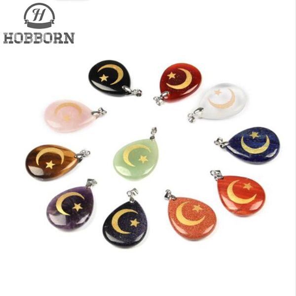 pendant necklaces classic islam religion moon star necklace women men natural blue sand obsidian energy stone water drop jewelry, Silver
pendant necklaces classic islam religion moon star necklace women men natural blue sand obsidian energy stone water drop jewelry, Silver