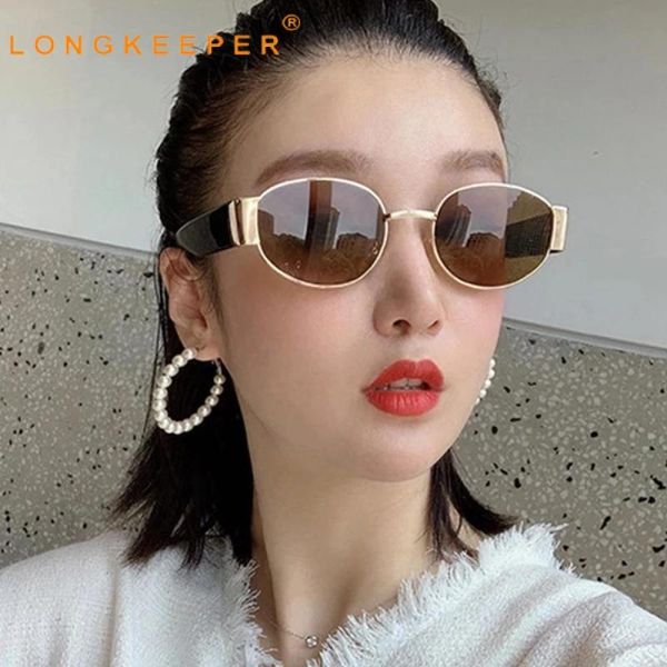 sunglasses vintage oval women men designer gold brown sun glasses ladies trends 2021 driving outdoor eyeware, White;black
sunglasses vintage oval women men designer gold brown sun glasses ladies trends 2021 driving outdoor eyeware, White;black