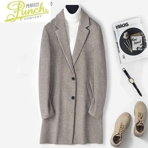 men's wool & blends jacket men winter clothing real fur coat male clothes korean jackets without cashmere coats ropa lxr440, Black
men's wool & blends jacket men winter clothing real fur coat male clothes korean jackets without cashmere coats ropa lxr440, Black