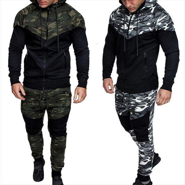 causal camouflage print sets camo mens tracksuits jacket pants 2pc sportwear hoodies sweatshirt amp pant suit plus size, Gray
causal camouflage print sets camo mens tracksuits jacket pants 2pc sportwear hoodies sweatshirt amp pant suit plus size, Gray