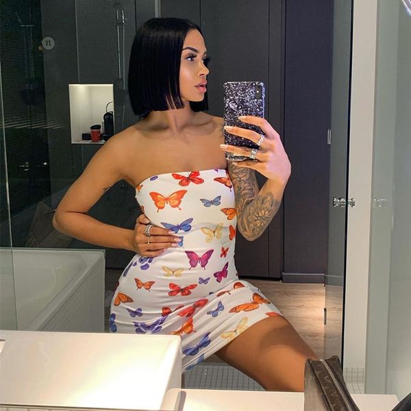 strapless sleeveless bodycon mini dress women summer backless party dress butterfly printed short dresses ladies, Black;gray
strapless sleeveless bodycon mini dress women summer backless party dress butterfly printed short dresses ladies, Black;gray