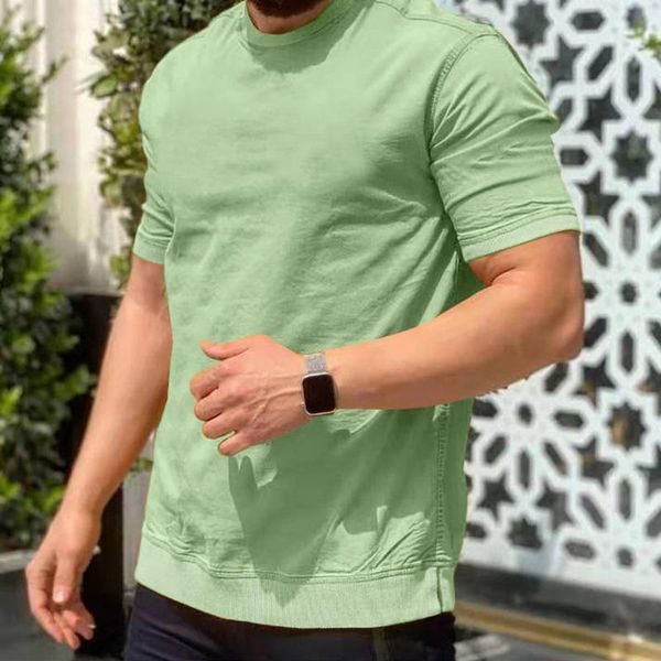 men's t-shirts men summer thin casual hoodless t-shirt solid color slim fit youth collarless short sleeve fashion harajuku tees, White;black
men's t-shirts men summer thin casual hoodless t-shirt solid color slim fit youth collarless short sleeve fashion harajuku tees, White;black