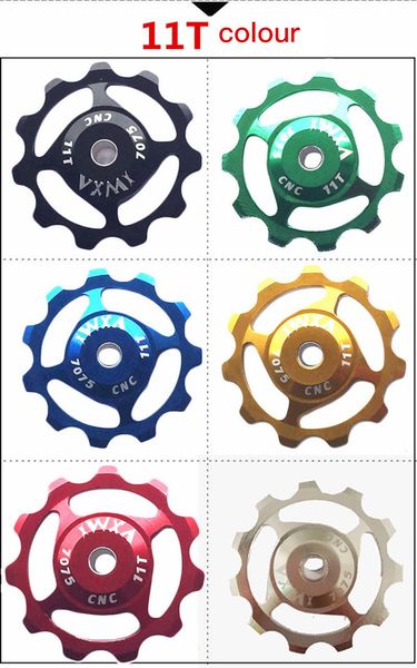 bike derailleurs mountain road bikes bicycles rear derailleur pulley idler11t 13t teeth aluminum alloy transmission guide wheel accessories
bike derailleurs mountain road bikes bicycles rear derailleur pulley idler11t 13t teeth aluminum alloy transmission guide wheel accessories