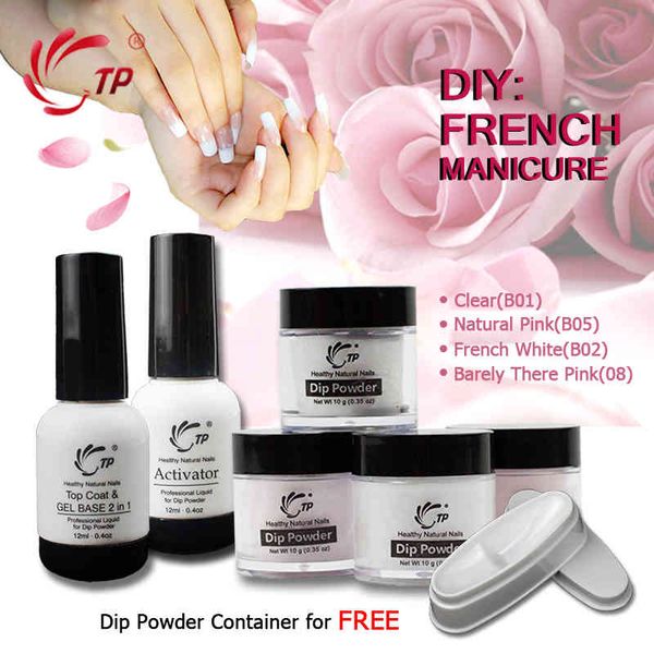 tp 7pcs nail dipping starter kit coat gel base activator 4 color dip powder + try / sanding polishing files set, Silver;gold
tp 7pcs nail dipping starter kit coat gel base activator 4 color dip powder + try / sanding polishing files set, Silver;gold