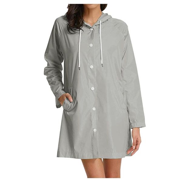 women's jackets women solid rain jacket outdoor plus size waterproof hooded windproof loose coat autumn winter coats hoodies streetwear, Black;brown
women's jackets women solid rain jacket outdoor plus size waterproof hooded windproof loose coat autumn winter coats hoodies streetwear, Black;brown