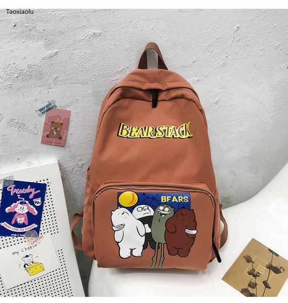 backpack chic small fresh soft girl canvas female japanese ins style cartoon cute school bag student
backpack chic small fresh soft girl canvas female japanese ins style cartoon cute school bag student